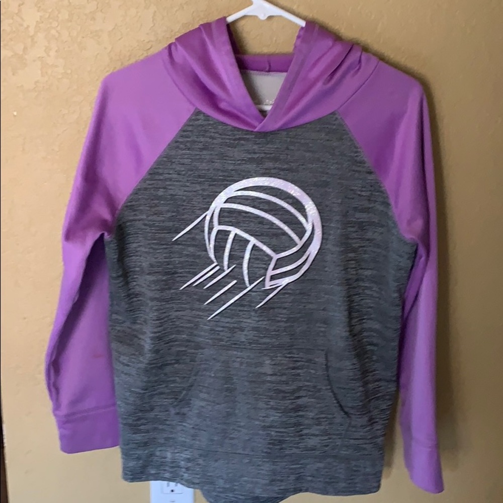 Justice volleyball sweatshirt